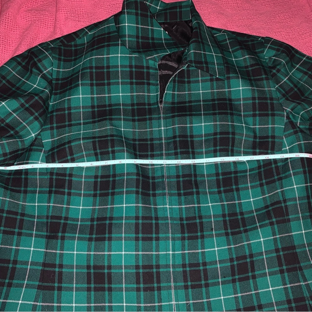 Pendleton Virgin Wool Plaid Full Zip Jacket - image 8